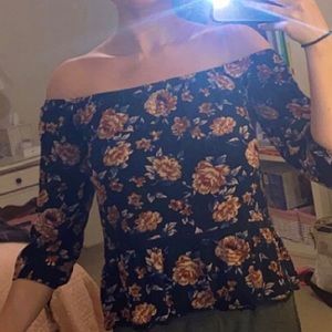 Off-the-Shoulder Shirt